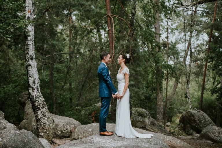 A rustic wedding in Fontainebleau