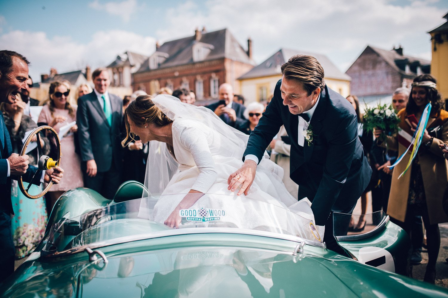 Un mariage franco-américain en Normandie