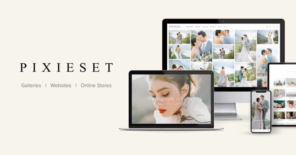 Choisir Pixieset pour créer son site web de photographe